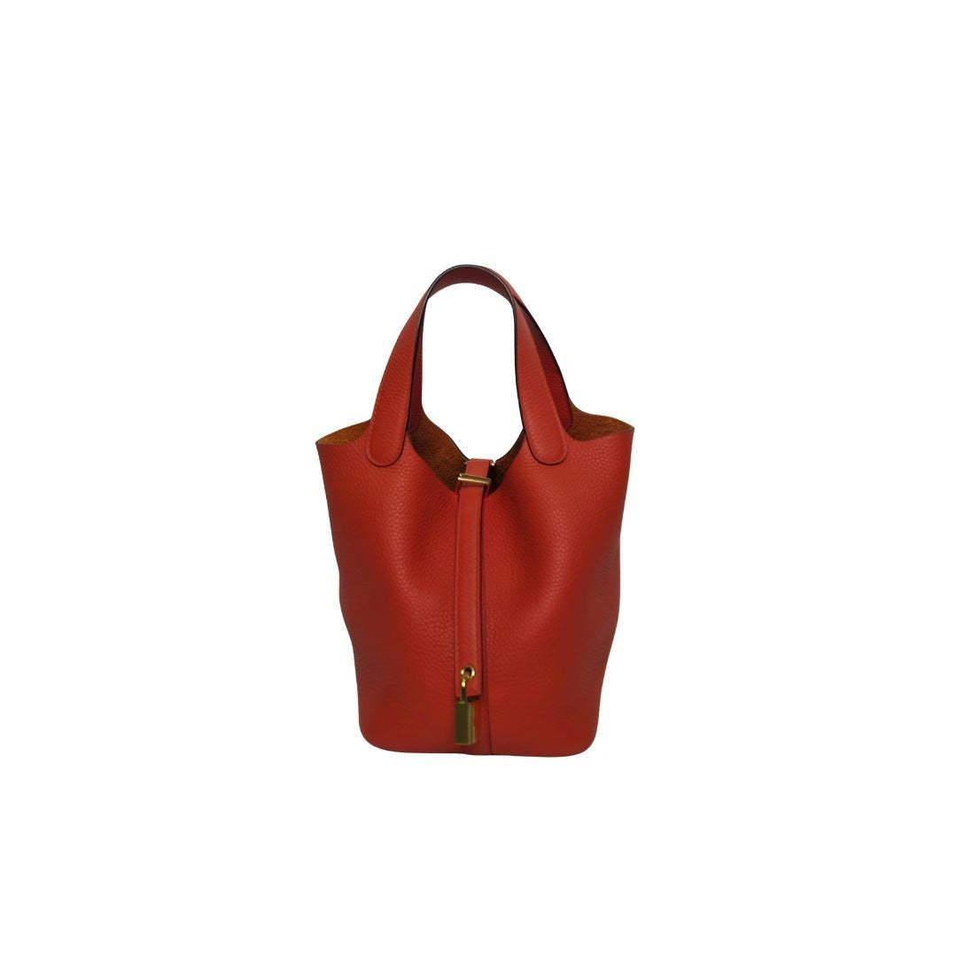 Hermes Picotin 18 Orange Bag