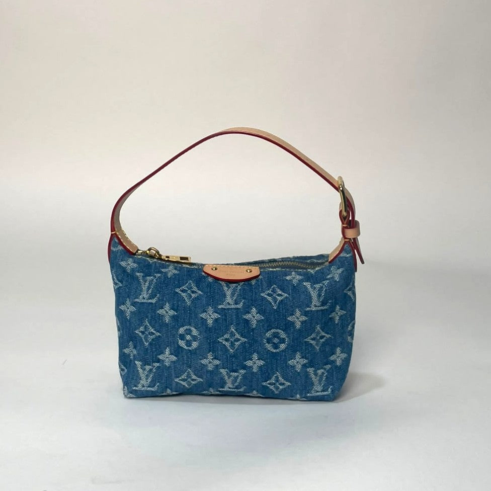 Louis Vuitton Monogram Denim Hills Blue Pochette
