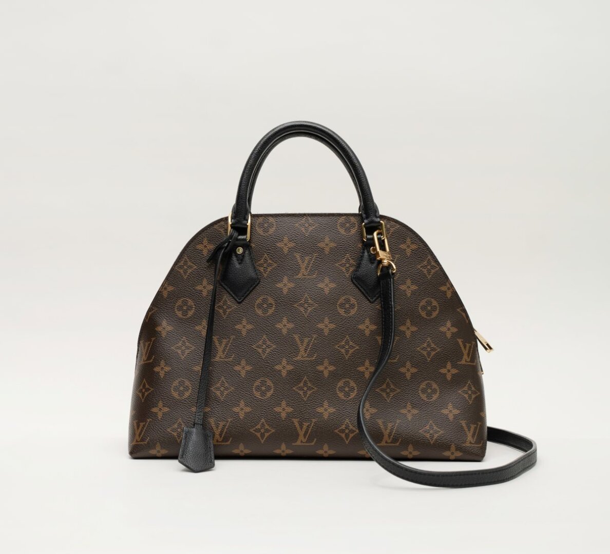 Louis Vuitton Alma B'N'B Monogram Canvas Brown Bag