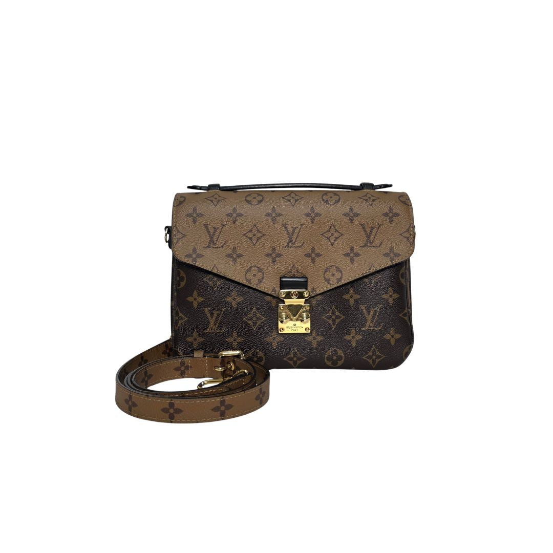 Louis Vuitton Pochette Metis Reverse Monogram Canvas Crossbody Bag