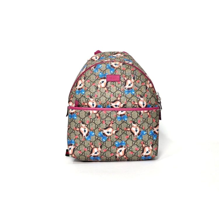Gucci GG Supreme Monogram Deer Backpack