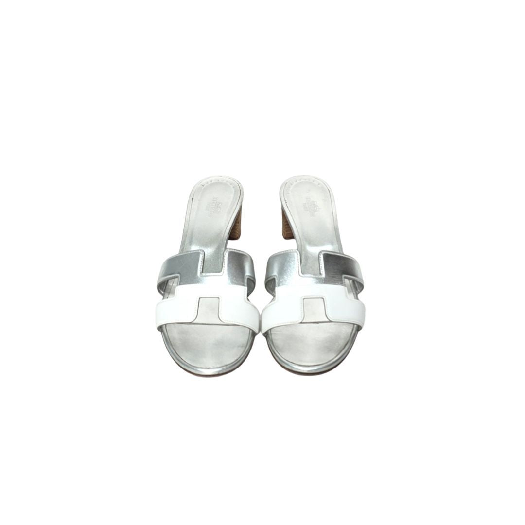 Hermes Oasis Two Tone Sandal