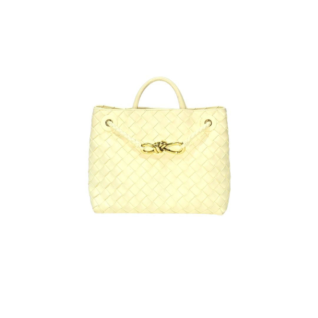 Bottega Veneta Andiamo Small Bag Pastel Yellow Bag