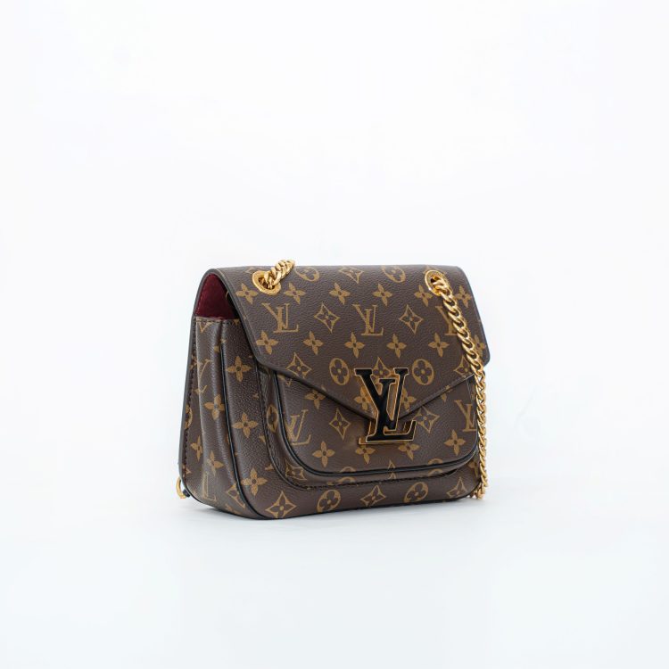 Louis Vuitton Coated Monogram Canvas Passy Bag