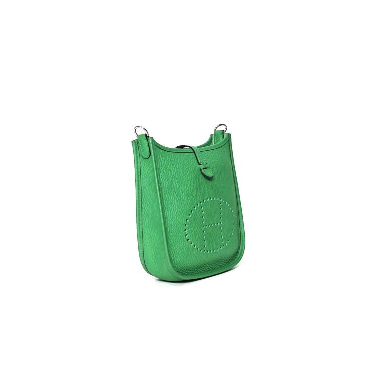 Hermes Bamboo Evelyne TPM Clemence Leather Bag