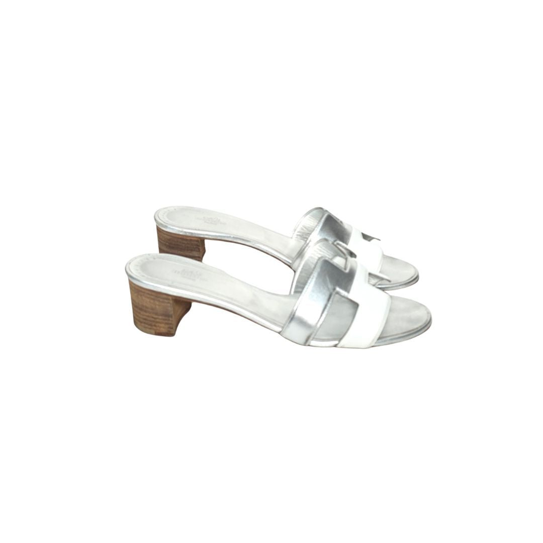 Hermes Oasis Two Tone Sandal