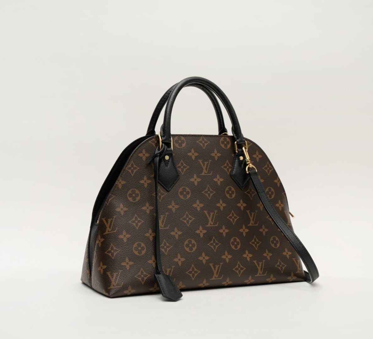 Louis Vuitton Alma B'N'B Monogram Canvas Brown Bag