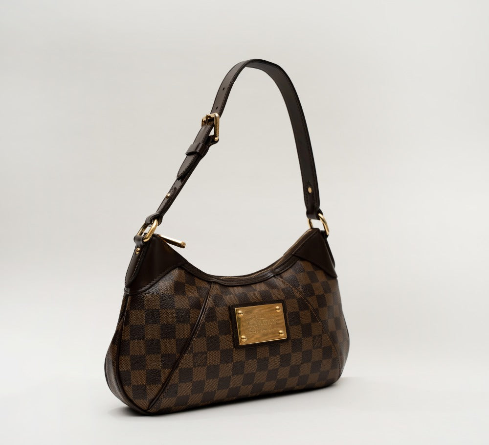Louis Vuitton Thames Damier Ebene Brown Shoulder Bag