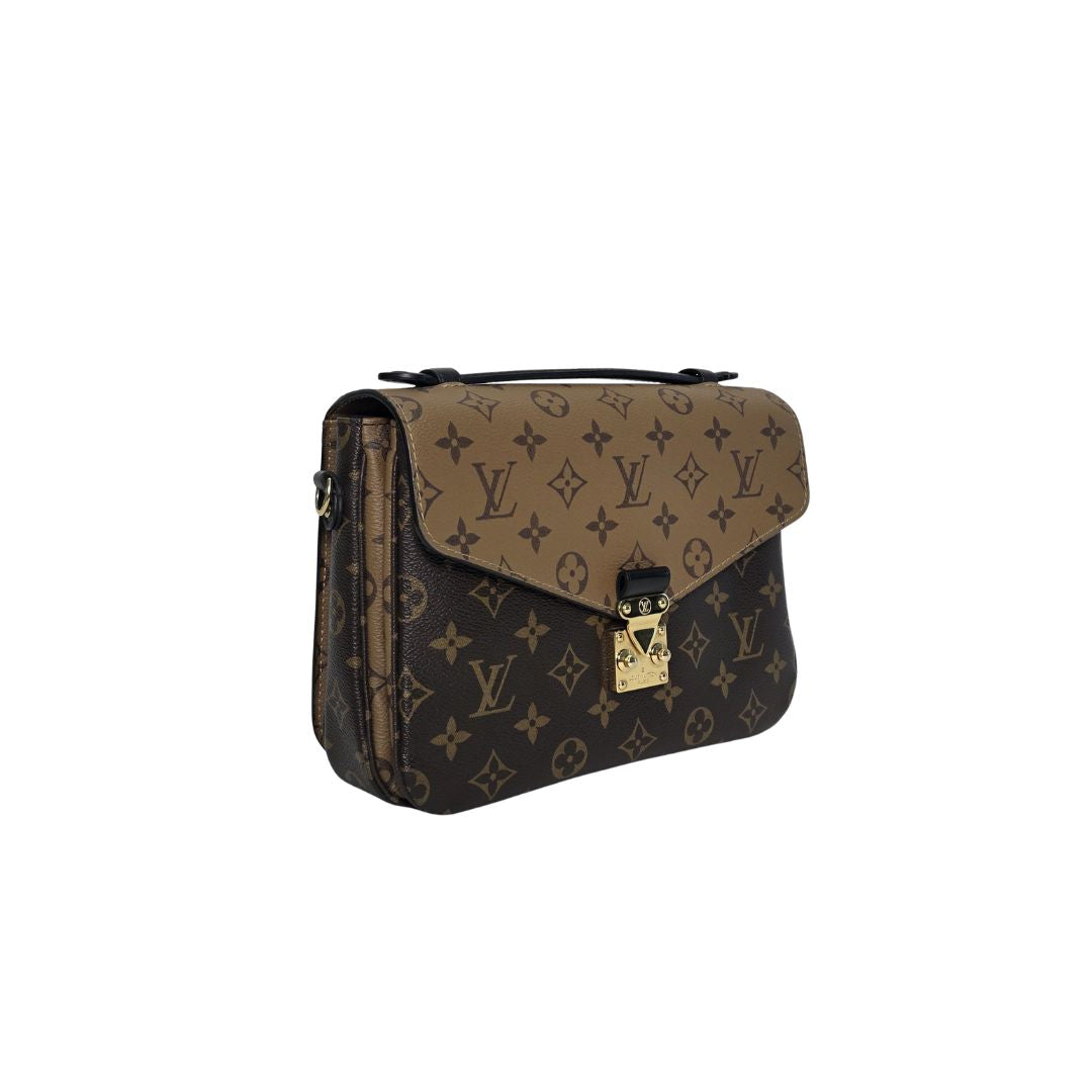 Louis Vuitton Pochette Metis Reverse Monogram Canvas Crossbody Bag