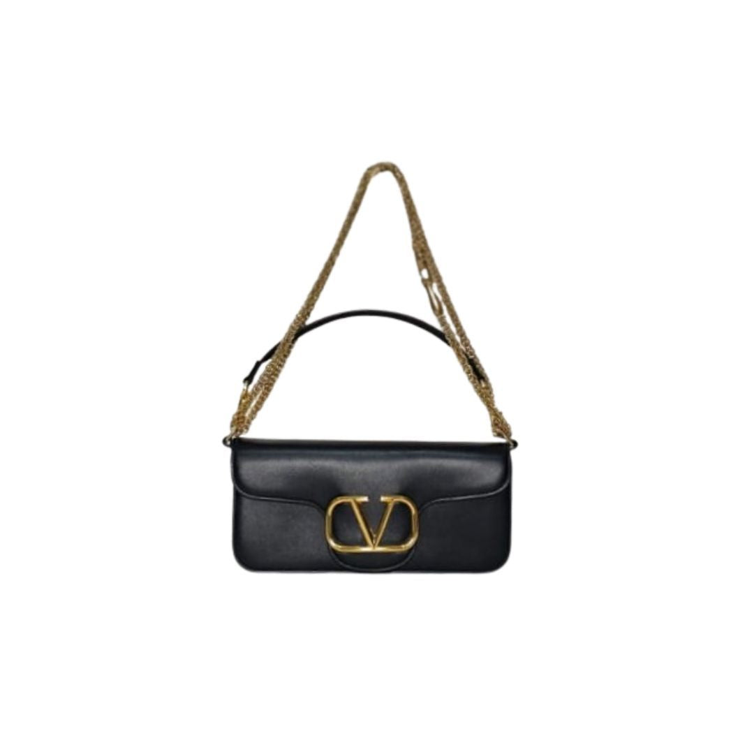 Valentino Garavani Loco Black Shoulder Bag