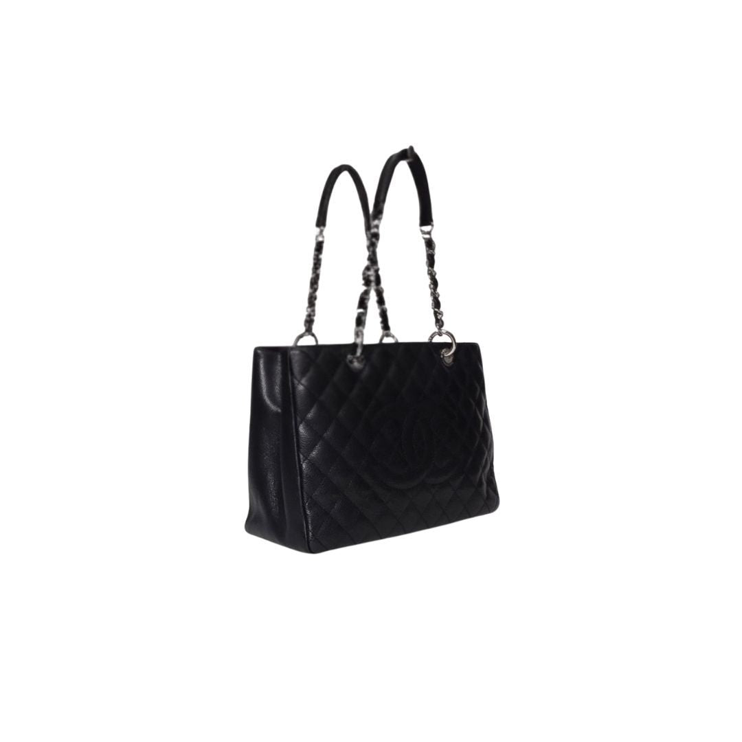 Chanel Grand Shopping Tote Black Bag