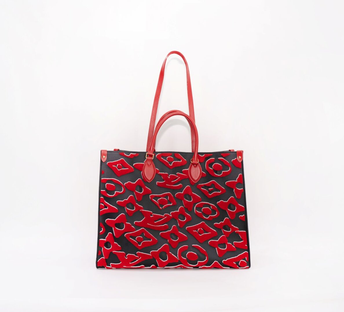 Louis Vuitton x Urs Fischer  On the Go Canvas Bag