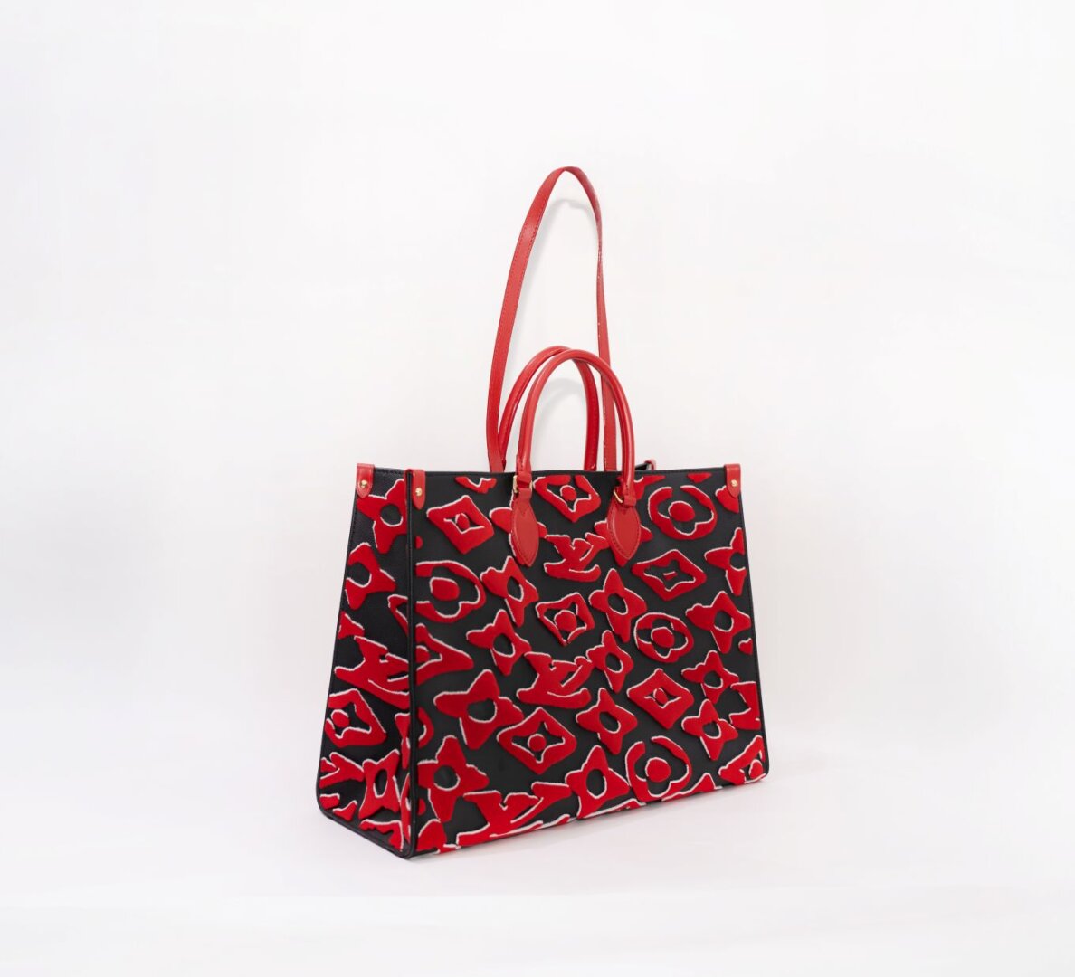 Louis Vuitton x Urs Fischer  On the Go Canvas Bag