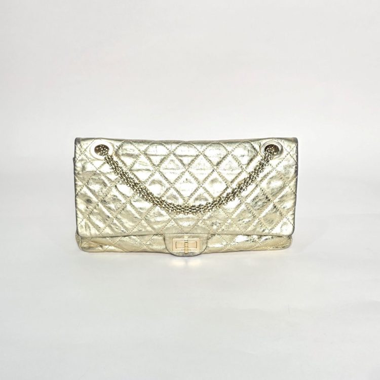 Chanel 2.55 Reissue Gold Flap Bag