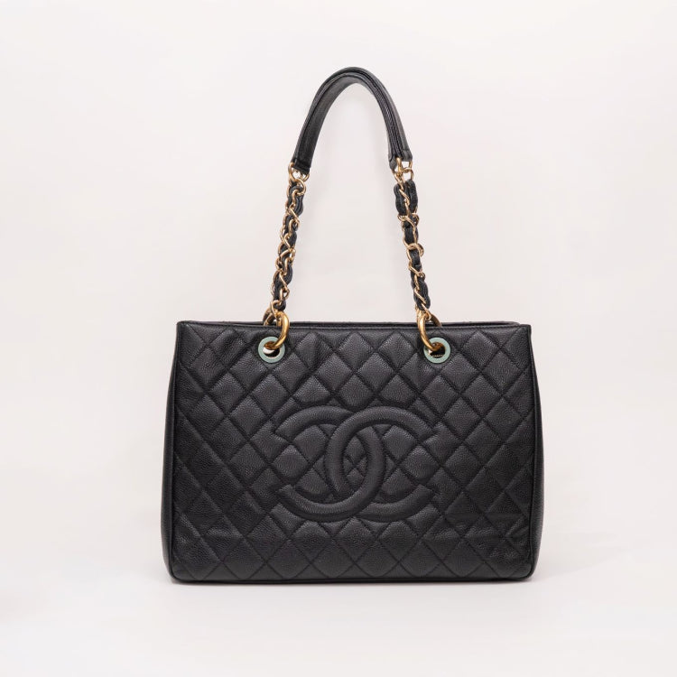 Chanel Grand Shopping Tote Black Bag