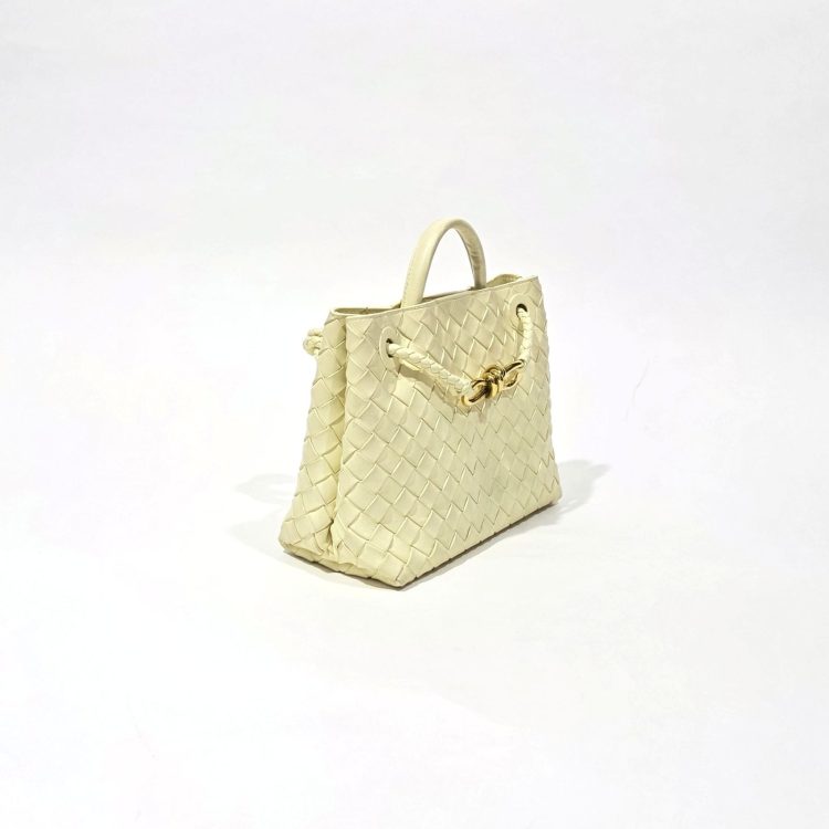 Bottega Veneta Andiamo Small Bag Pastel Yellow Bag