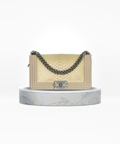 Chanel Boy Python