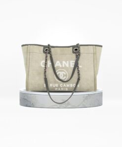 Chanel Deauville Tote Handbag