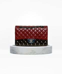 Chanel Tri-Color Jumbo Double Flap Bag