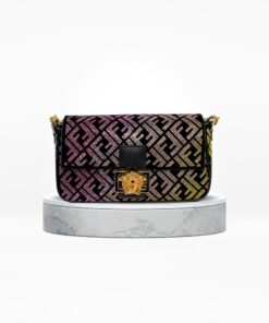 Fendace Gradient Crystal Baguette