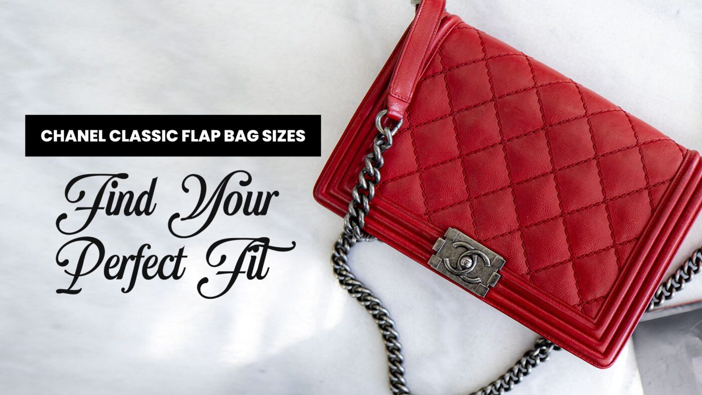 indsigelse kaste støv i øjnene langsom Unlocking the Mystery of Chanel Classic Flap Bag Sizes: Find Your Perfect  Fit!