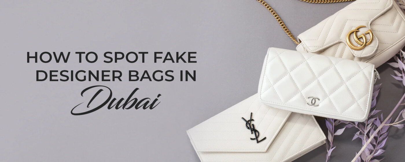 Don't get duped into buying fake, expensive bags. Follow these tips