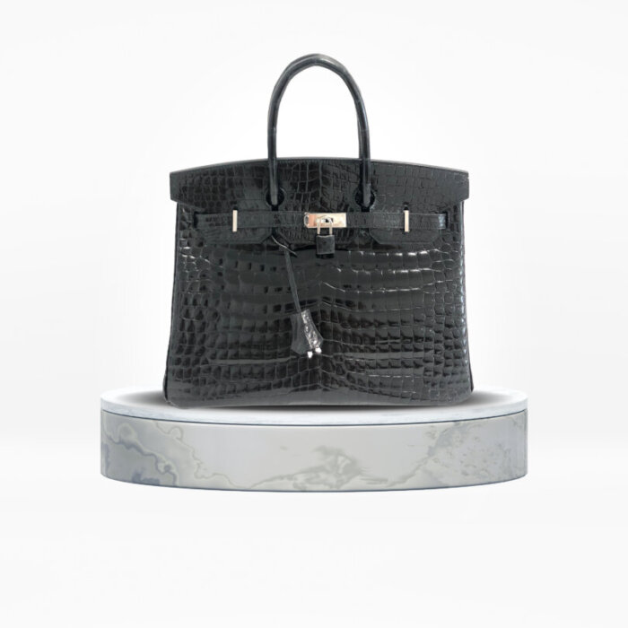 Behold the Hermes Birkin 25, a masterpiece in the world of fashion