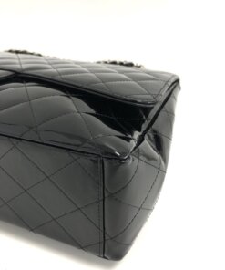 Chanel Single Flap Bag Patent Leather 12