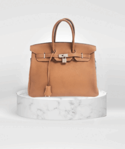 Hermes Birkin 35 Leather Handbag