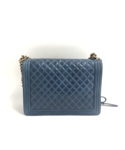 Chanel Blue Maxi Boy 20