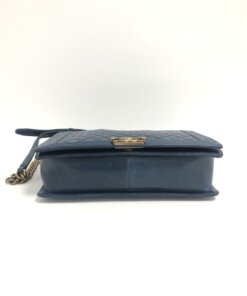 Chanel Blue Maxi Boy 21