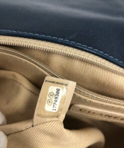 Chanel Blue Maxi Boy 30