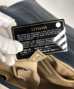 Chanel Blue Maxi Boy 32