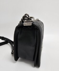 Chanel Medium Boy Black 38