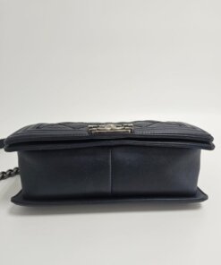 Chanel Medium Navy Boy 20