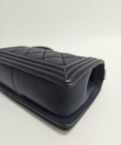 Chanel Medium Navy Boy 26