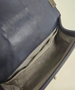 Chanel Medium Navy Boy 27