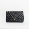 Chanel Jumbo Black Classic Single Flap Leather Bag