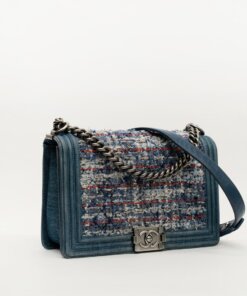 Alternative view of Chanel Boy Medium Denim Tweed Bag