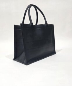 Alternative view of Dior Black Embossed Leather Book Tote