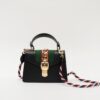 Gucci Black Sylvie Mini Top Handle Bag