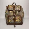 GUCCI GG SUPREME floral print Backbag