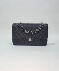 Chanel Timeless Jumbo Caviar Leather Bag