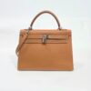 Hermes Kelly 32 Sellier Gold Epsom Leather